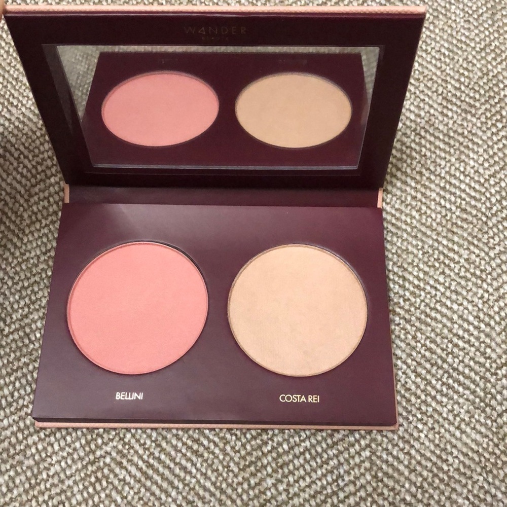 Wander beauty blush and bronzer duo